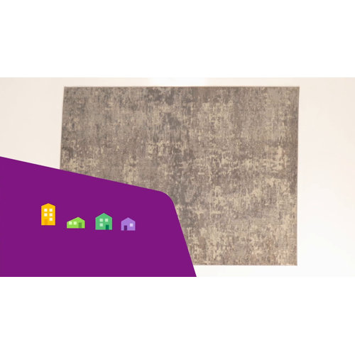 Steelside™ Stratton Abstract Light Gray/Beige Area Rug & Reviews Wayfair